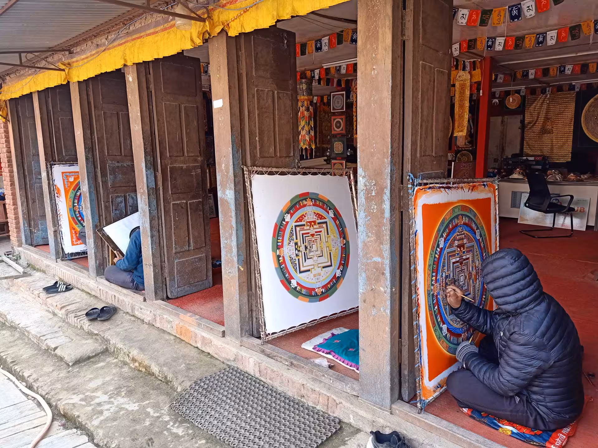 Thanka Painting class