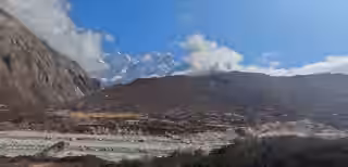 Kanchenjunga Himalayas under clear sky