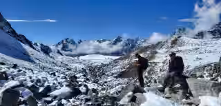 Safe trekking through snowy Nepal trails