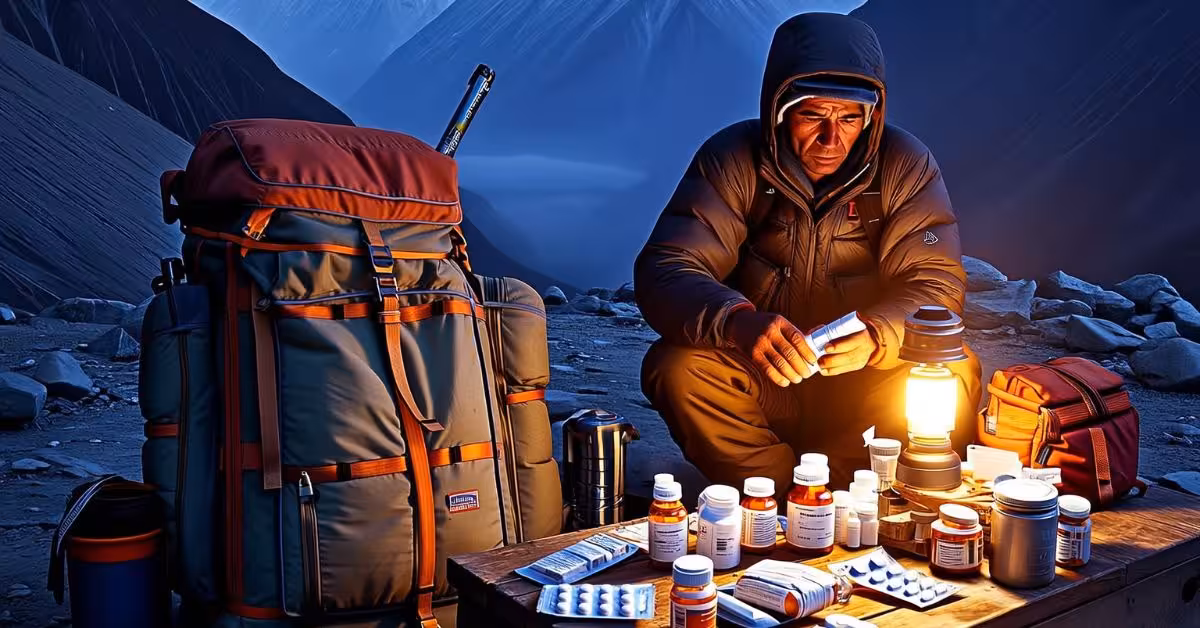 carrying altitude medications for trekking in high-altitude in nepal