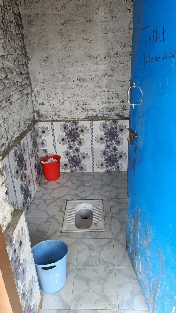 Typical Toilet during trek on Mardi Himal