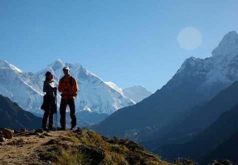 short panorama view trek to Everest