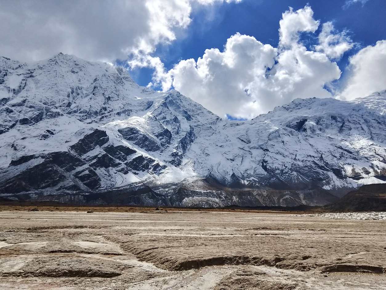 view from manaslu